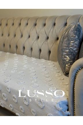 کاور مبل طوسی Şönil lusso stile - کد 869612347