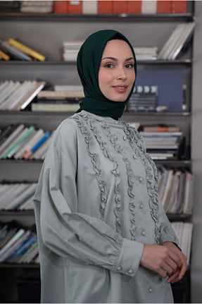 شال آبی زنانه جاز A/F fezah prive - کد 869051544