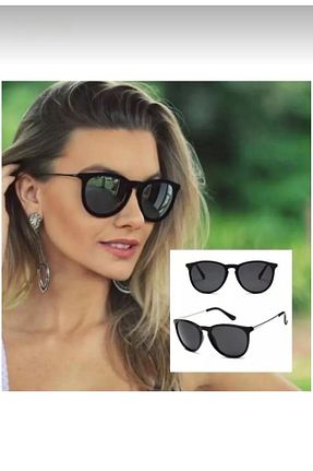 عینک آفتابی مشکی زنانه UV400 ONNObutik - کد 869053082