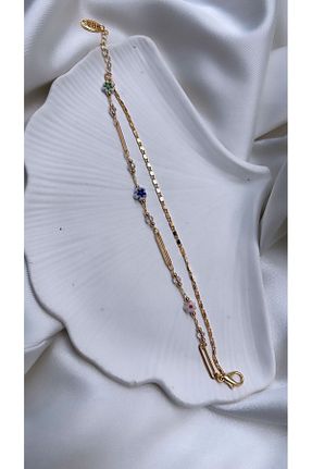 دستبند جواهر بژ زنانه منجق RGAccessories - کد 869067046