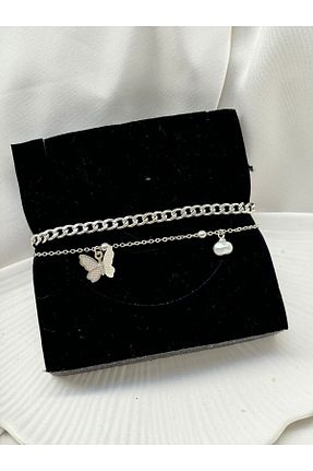 دستبند جواهر طوسی زنانه منجق RGAccessories - کد 869063485