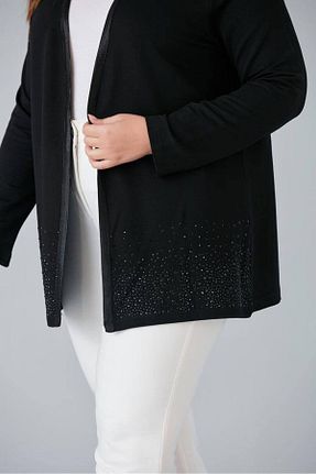 رویه سایز بزرگ مشکی زنانه ویسکون FOR ESRA BIG TREND - کد 869070513