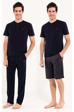 ست لباس راحتی سرمه ای مردانه ساده U.S. Polo Assn. - کد 3598686