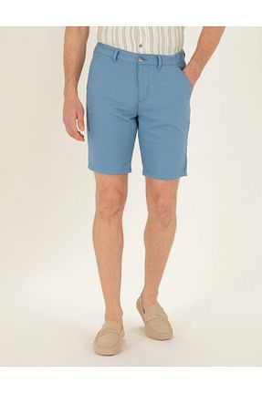 شلوارک و برمودا آبی مردانه اسلیم Pierre Cardin - کد 833423509
