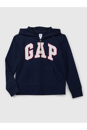 سوئیشرت سرمه ای بچه گانه چاپی GAP - کد 815119813