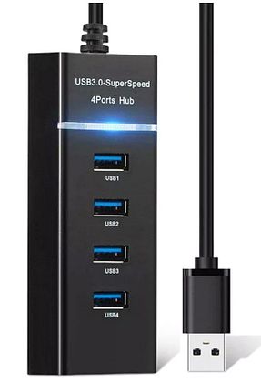 مولتی پلکسر هاب USB Factorial - کد 825530202