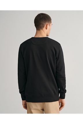سوئیشرت مشکی مردانه ساده Gant - کد 769557861