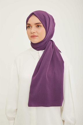 شال بنفش زنانه پلی استر Armine - کد 679359344