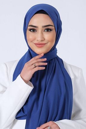 شال سرمه ای زنانه haremscarfs - کد 869132145