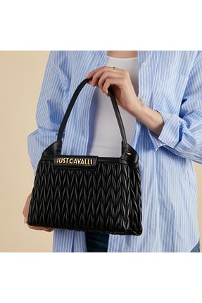 کیف دوشی مشکی زنانه Just Cavalli - کد 869137164