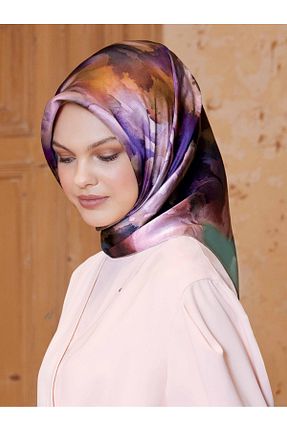 روسری رنگی پلی استر Armine - کد 783409599