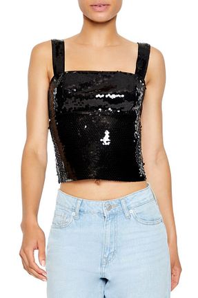 بلوز مشکی زنانه ساده Forever 21 - کد 869169483
