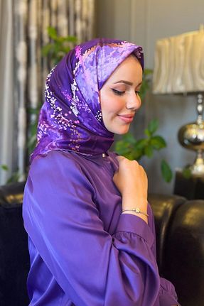 روسری رنگی پلی استر Armine - کد 840056980