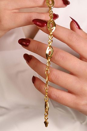 دستبند طلا زرد زنانه 22 عیار GÜLENLER ALTIN - کد 869196181