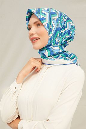 روسری رنگی پلی استر Armine - کد 337850428