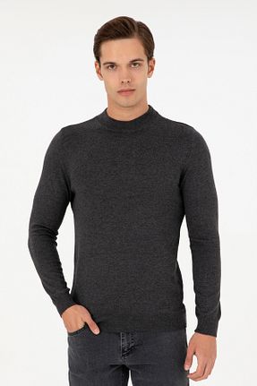 پلیور طوسی مردانه ساده U.S. Polo Assn. - کد 869199528
