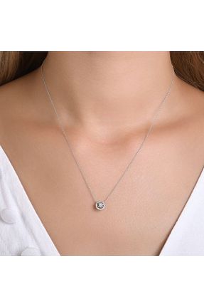 گردنبند الماس قهوه ای 0,01 - 0,20 Ariş - کد 900410364