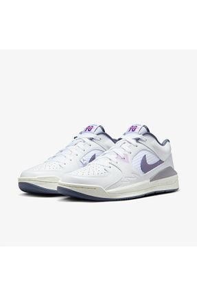 کفش بسکتبال سفید زنانه پارچه ای Nike - کد 869214618