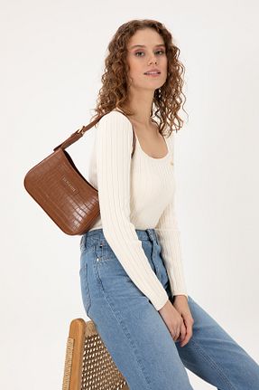 کیف دوشی قهوه ای زنانه U.S. Polo Assn. - کد 869202746