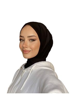 روسری مشکی پنبه پلی استر Sufirit - کد 869211962