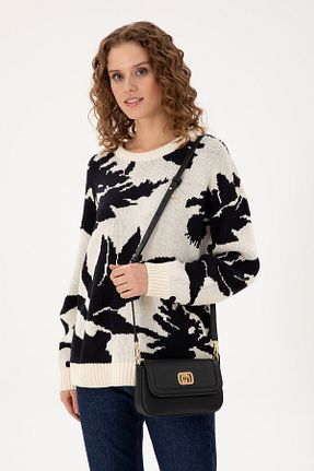 کیف دوشی مشکی زنانه چرم مصنوعی U.S. Polo Assn. - کد 869202411