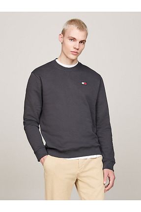 سوئیشرت طوسی مردانه ساده Tommy Hilfiger - کد 869219056