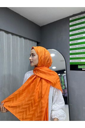 روسری نارنجی İpek Jakar SHAWL SECRET - کد 869225946