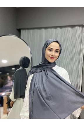 روسری طوسی İpek Jakar SHAWL SECRET - کد 869225852