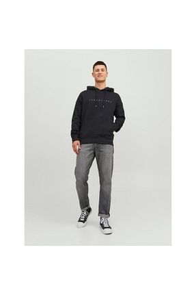 شلوار کرمگن مشکی مردانه رگولار Jack & Jones - کد 746258870