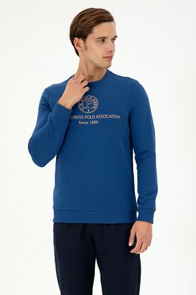 سوئیشرت سرمه ای مردانه ساده U.S. Polo Assn. - کد 869231327