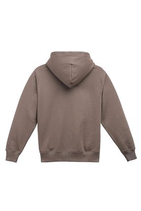 سوئیشرت قهوه ای مردانه ساده Herschel - کد 869246521