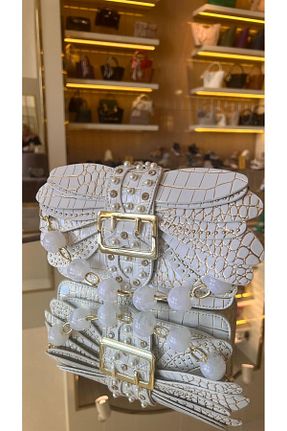 کیف دوشی سفید زنانه DUYGUSHOESBAG - کد 866007869