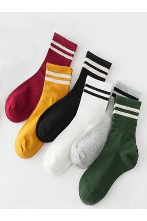 جوراب رنگی زنانه پنبه ای Sky Socks - کد 869710714