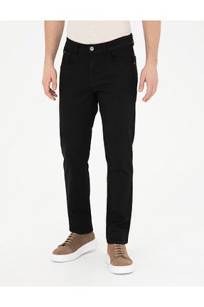 شلوار جین مشکی مردانه جین Pierre Cardin - کد 833131856