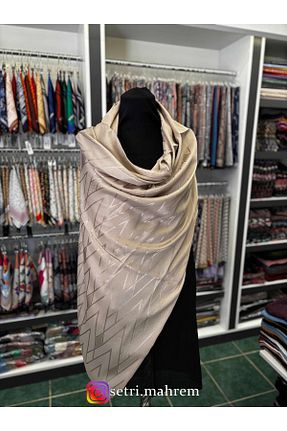 شال بژ زنانه پلی استر ARMANDA - کد 869287672