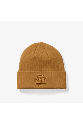 کلاه پشمی بژ مردانه پلی استر Timberland - کد 869291126