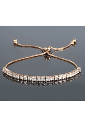 دستبند استیل (فولاد) طلائی زنانه استیل ضد زنگ Alsem - کد 850918054