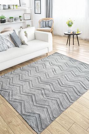 فرش طوسی زیره ضد لغزش Decomia Home - کد 869820688