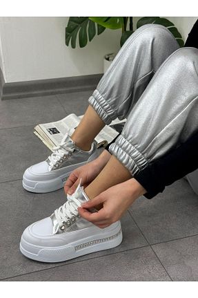 کفش اسنیکر زنانه بند دار ERVANIN BUTİĞİ - کد 869323070