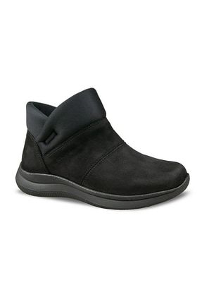بوت / نیم بوت مشکی زنانه چرم خالص Ceyo - کد 869317428