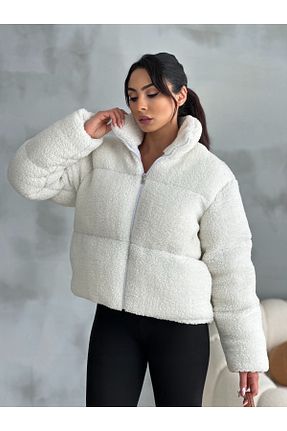 کاپشن نباتی زنانه پنبه - پلی استر - الاستین moda armanc - کد 869325302
