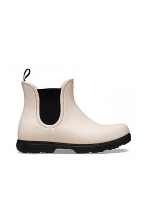 چکمه بژ زنانه پاشنه کوتاه (1 - 4 سانتی متر) Crocs - کد 869477513