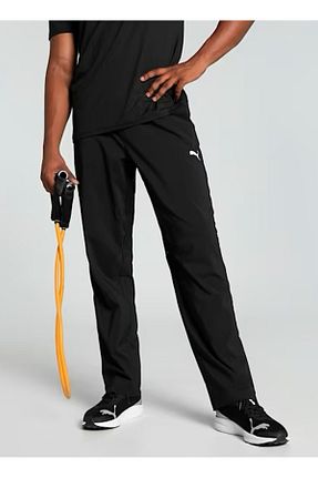 پائین تنه گرمکن اسپرت مشکی مردانه پاچه لوله تفنگی Puma - کد 869512430