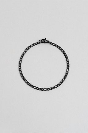 دستبند استیل (فولاد) مشکی مردانه استیل (فولاد) So Chic - کد 869507153