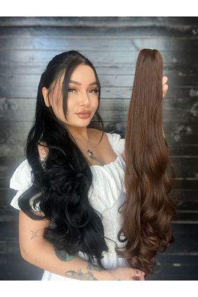 کلاه گیس مشکی زنانه Suzan Peruk - کد 869925093