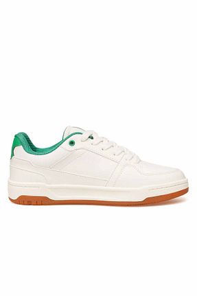 کفش پیاده روی سفید زنانه چرم مصنوعی hummel - کد 869582493