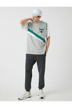 شلوار کرمگن طوسی مردانه اسلیم Koton - کد 278592864