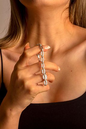 دستبند نقره زنانه 925 عیار Işıltı Silver - کد 869567002