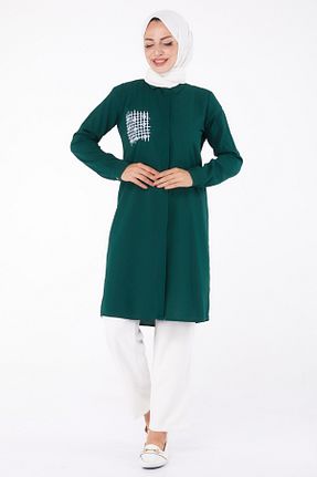 تونیک سبز زنانه بافتنی TOFİSA - کد 869578979