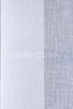 پرده توری سفید ریل دار Belle Cose - کد 112567833